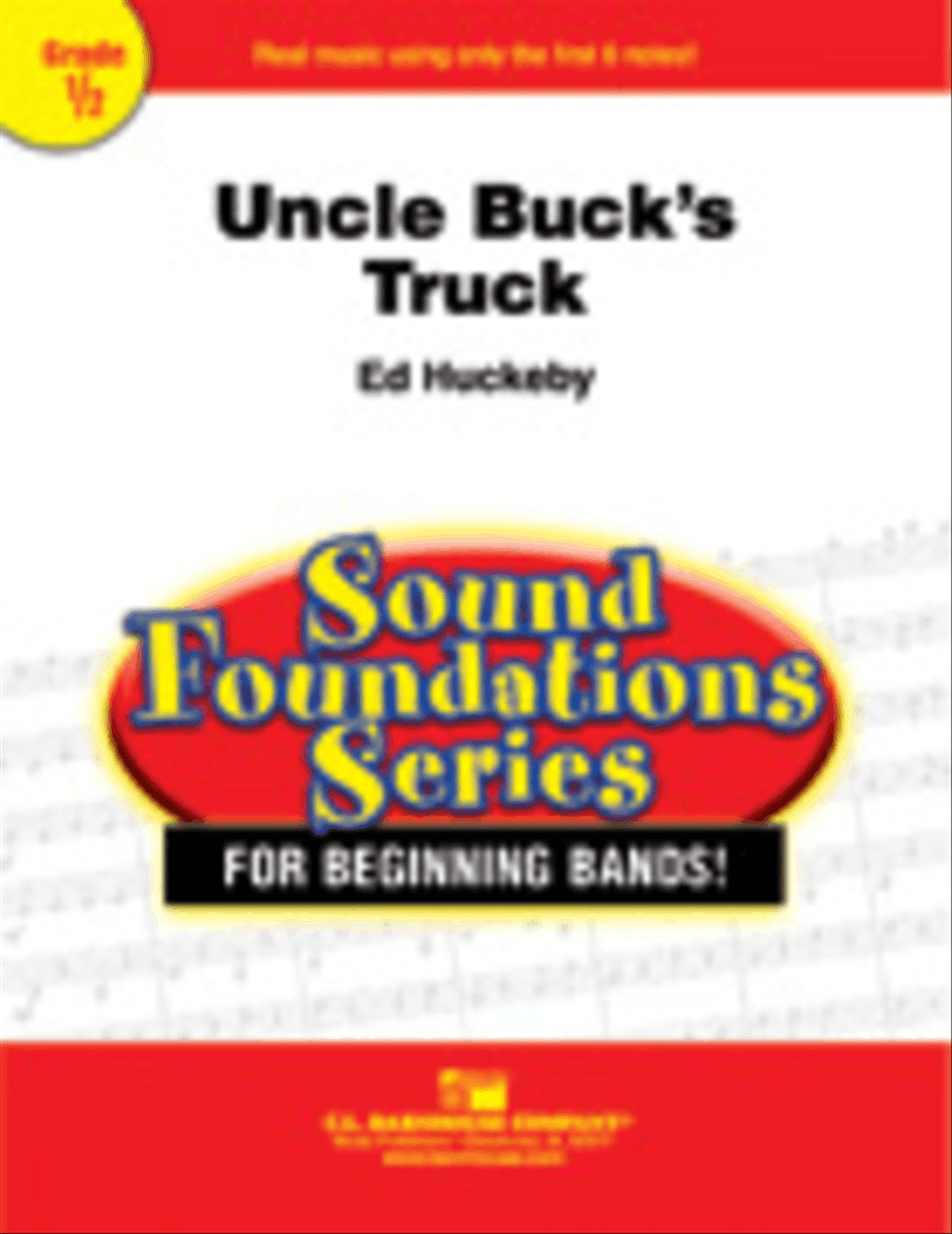 Uncle Buck's Truck Concert Band scores gallery preview page 1