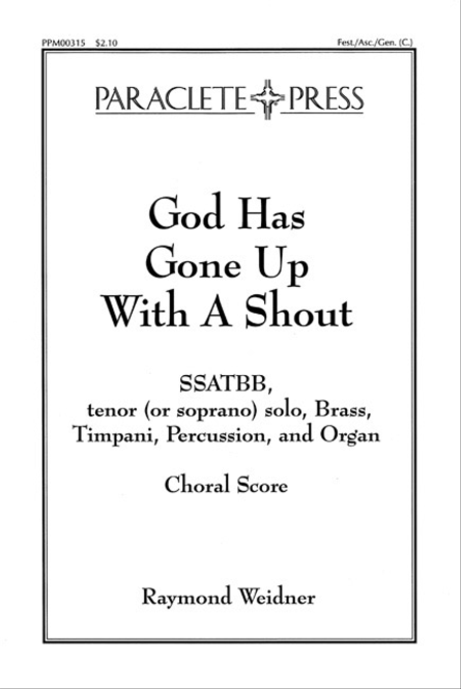 God Has Gone Up With a Shout - Brass Parts SSATBB scores gallery preview page 1