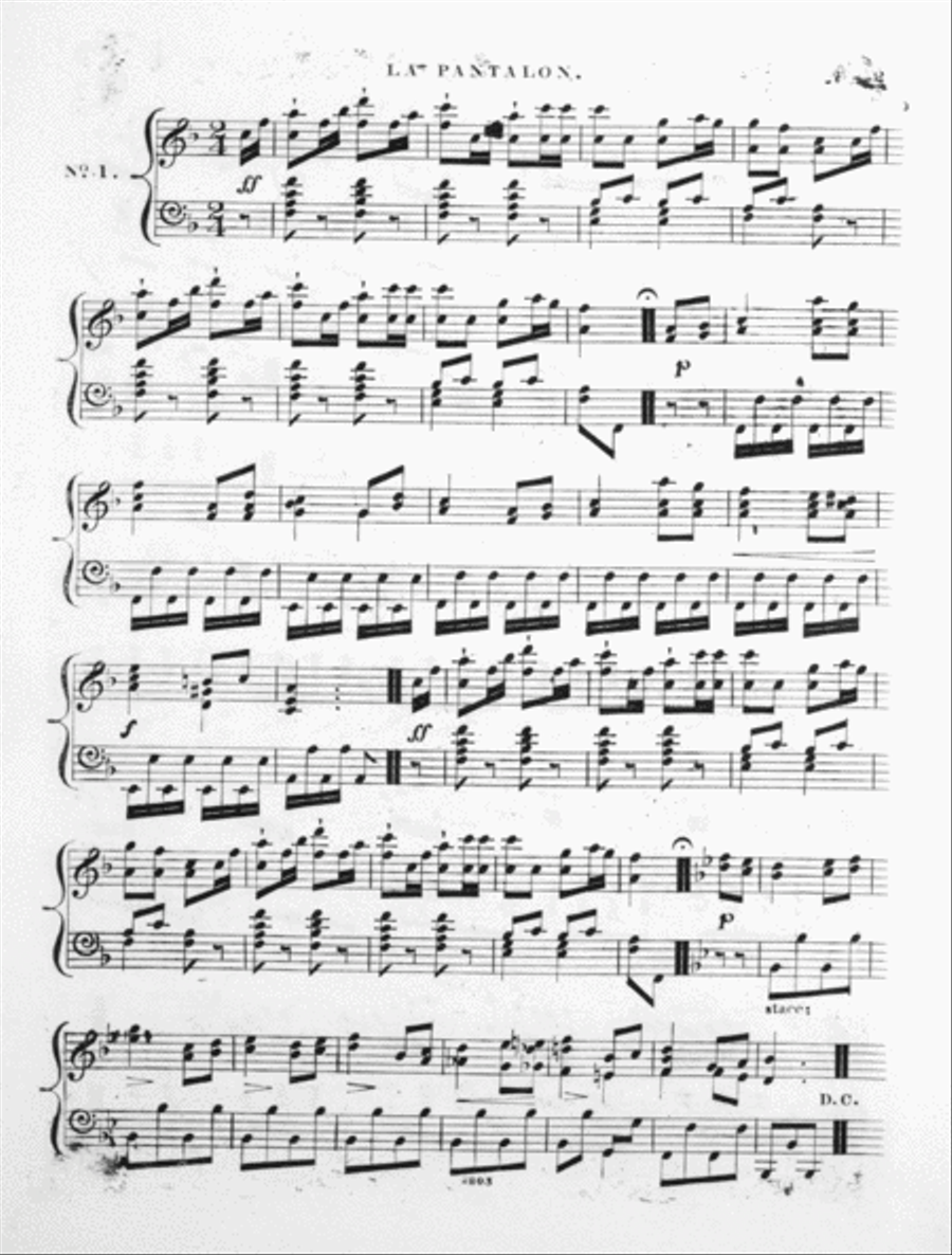 Queen Victoria's Court Quadrilles Piano Solo scores gallery preview page 2
