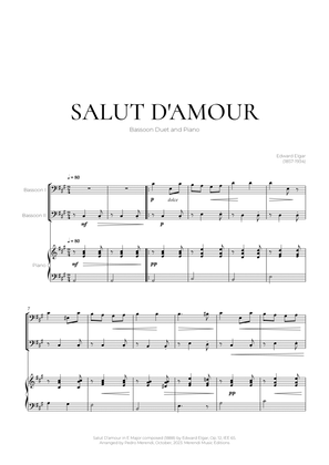 Salut D’amour (Bassoon Duet and Piano) - Edward Elgar