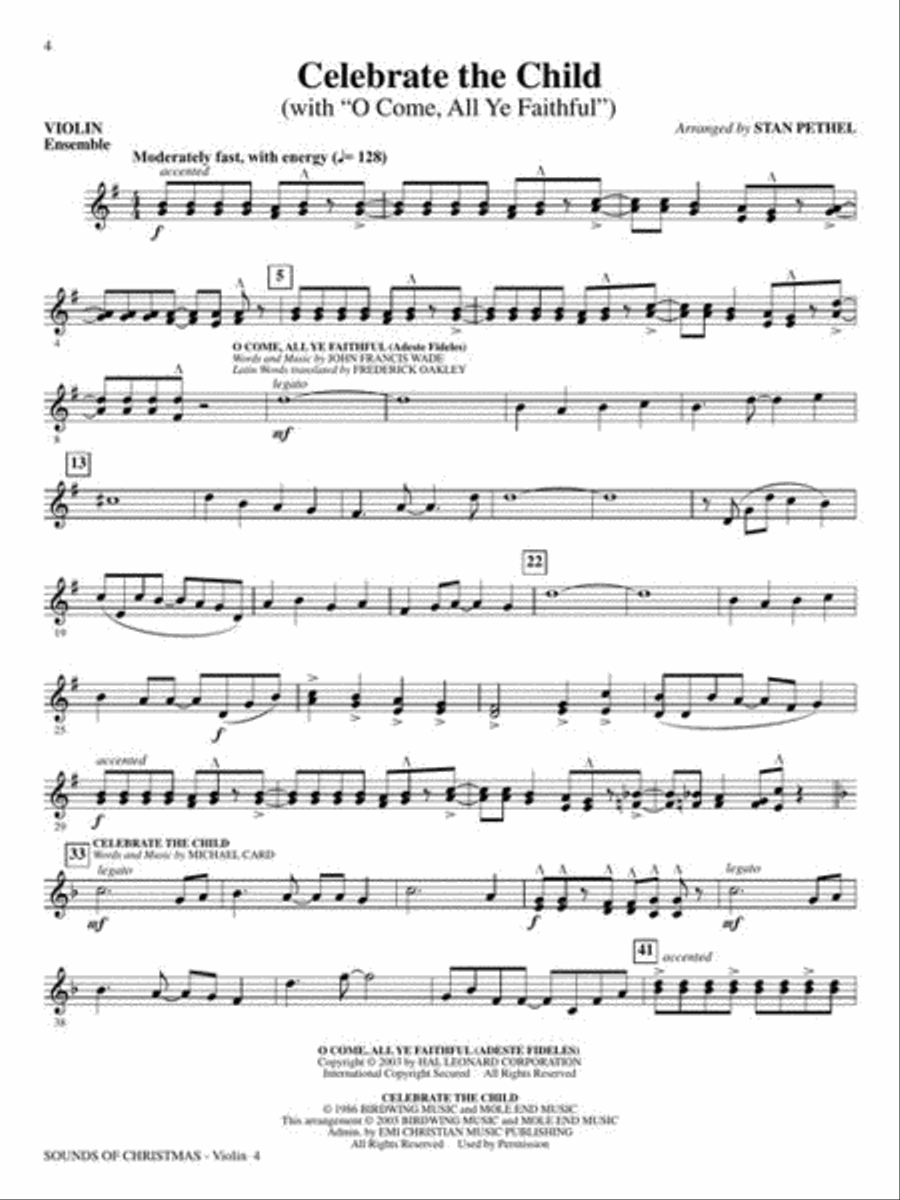 Sounds of Christmas Flute scores gallery preview page 5