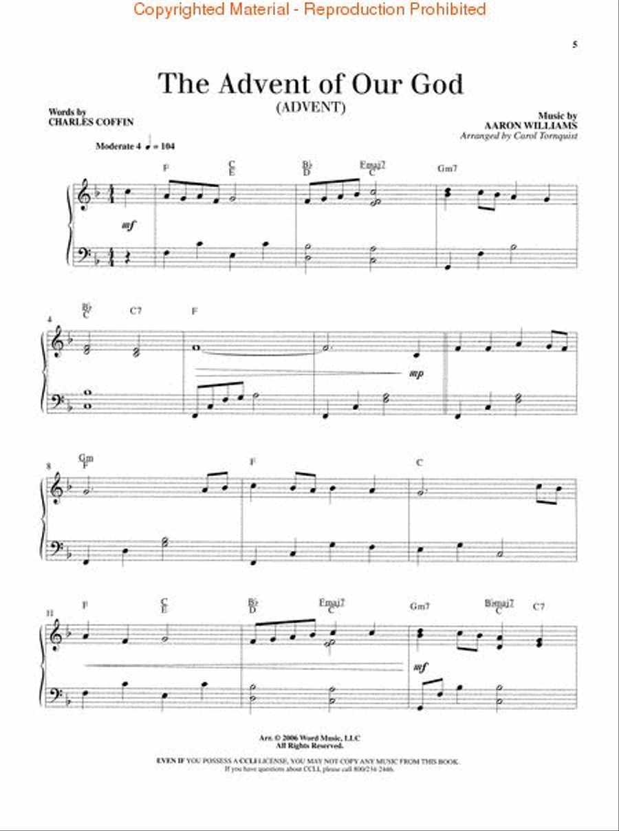 A Solo A Sunday V2 - Piano Folio Piano Solo scores gallery preview page 2