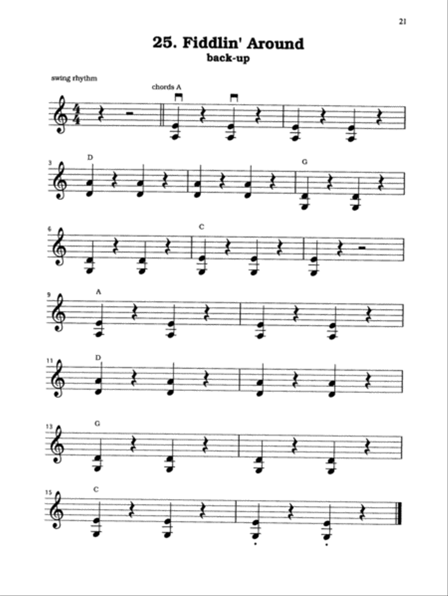 Fiddlin' for Fun Functionally Violin Solo scores gallery preview page 4