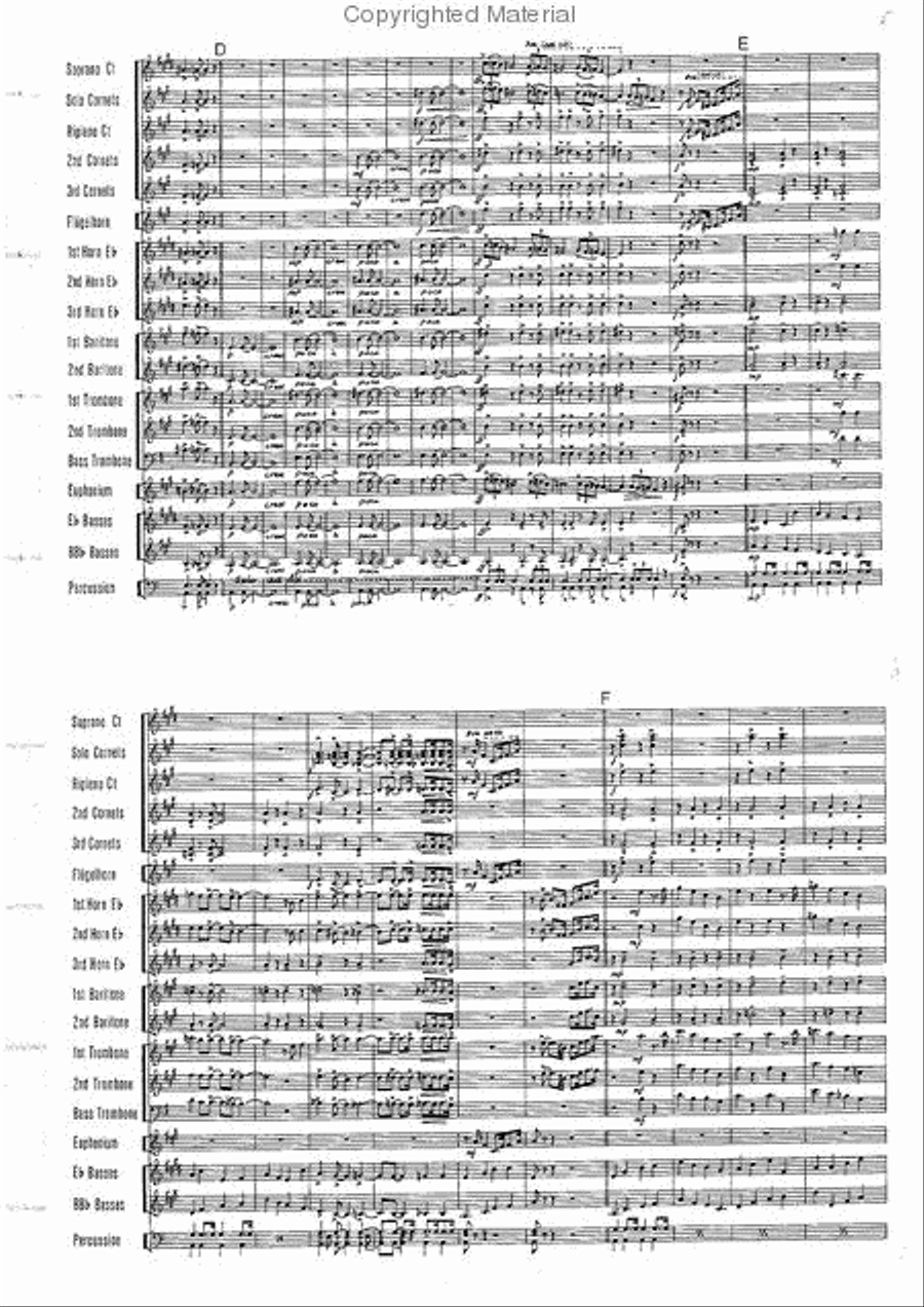 Bandstand Boogie Brass Band scores gallery preview page 4