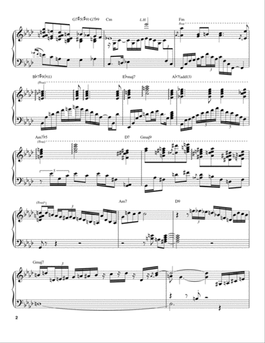 All The Things You Are All The Things You Are Piano scores gallery preview page 2