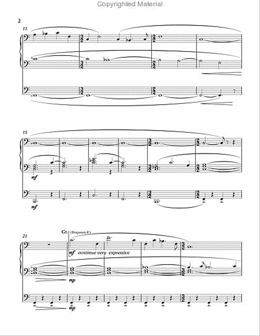 In Mystery & Wonder (The Casavant Diptych) Organ scores gallery preview page 3