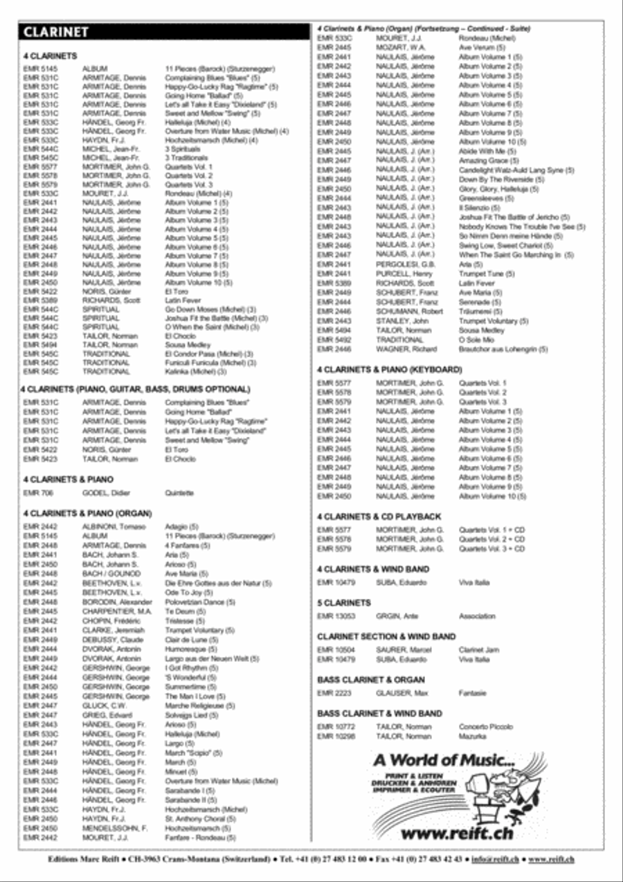 Waltz For Daisy Clarinet scores gallery preview page 5