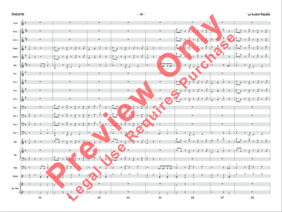 La Almeja Pequeña La Almeja Pequeña Jazz Ensemble scores gallery preview page 17