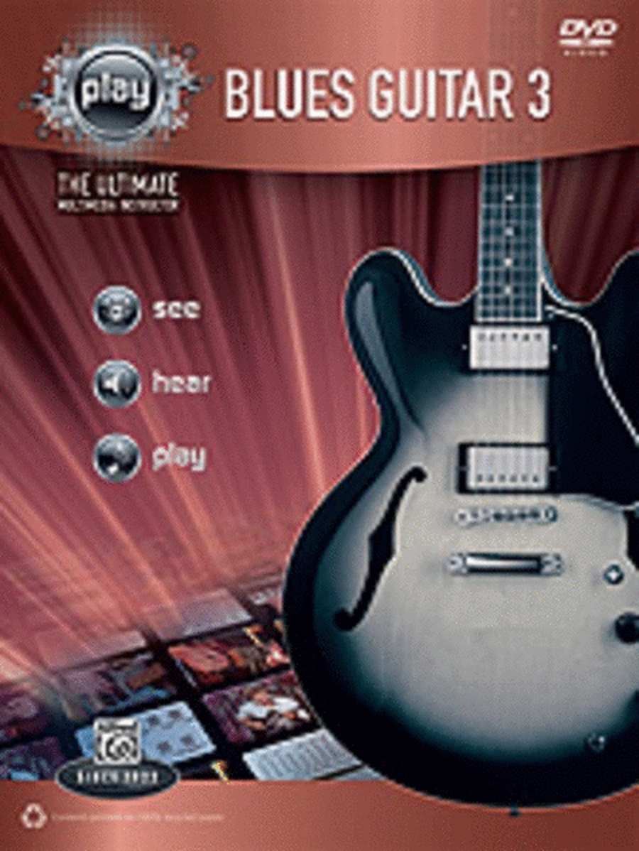 Alfreds Play Blues Guitar 3 Book/Dvd