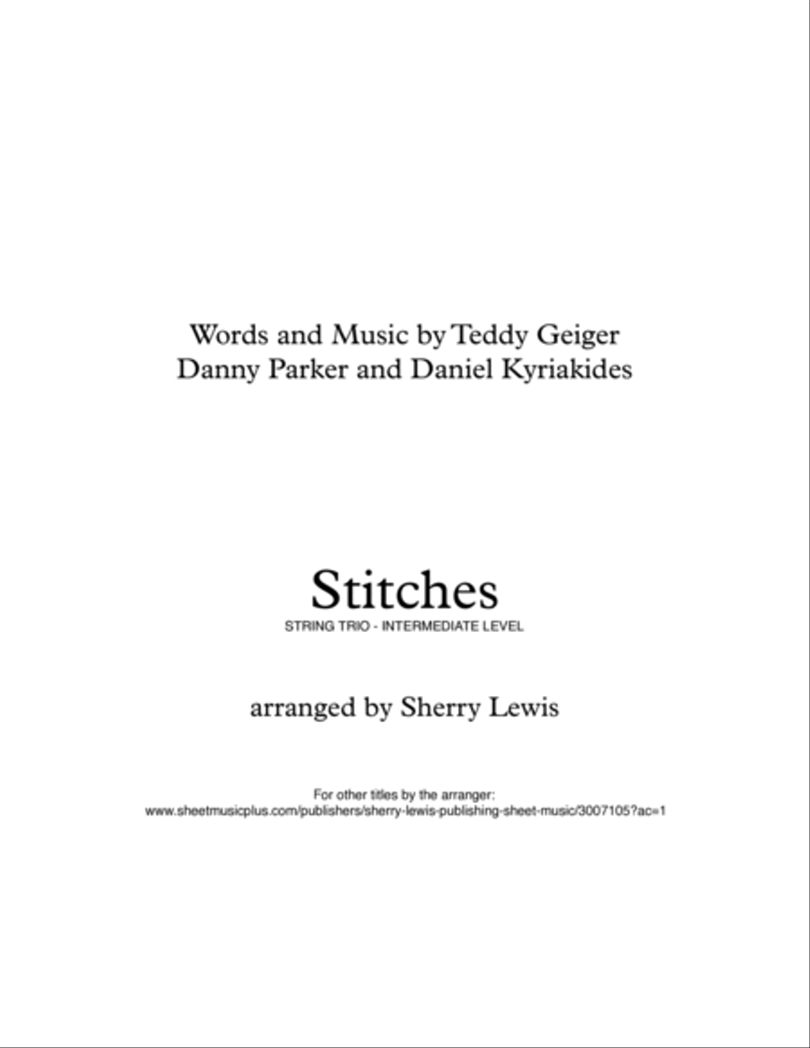 Stitches String Trio scores gallery preview page 2