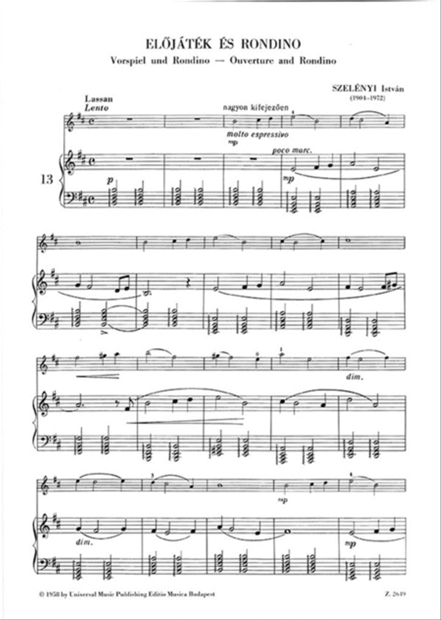 24 leichte kleine Vortragsstücke II Violin Solo scores gallery preview page 2