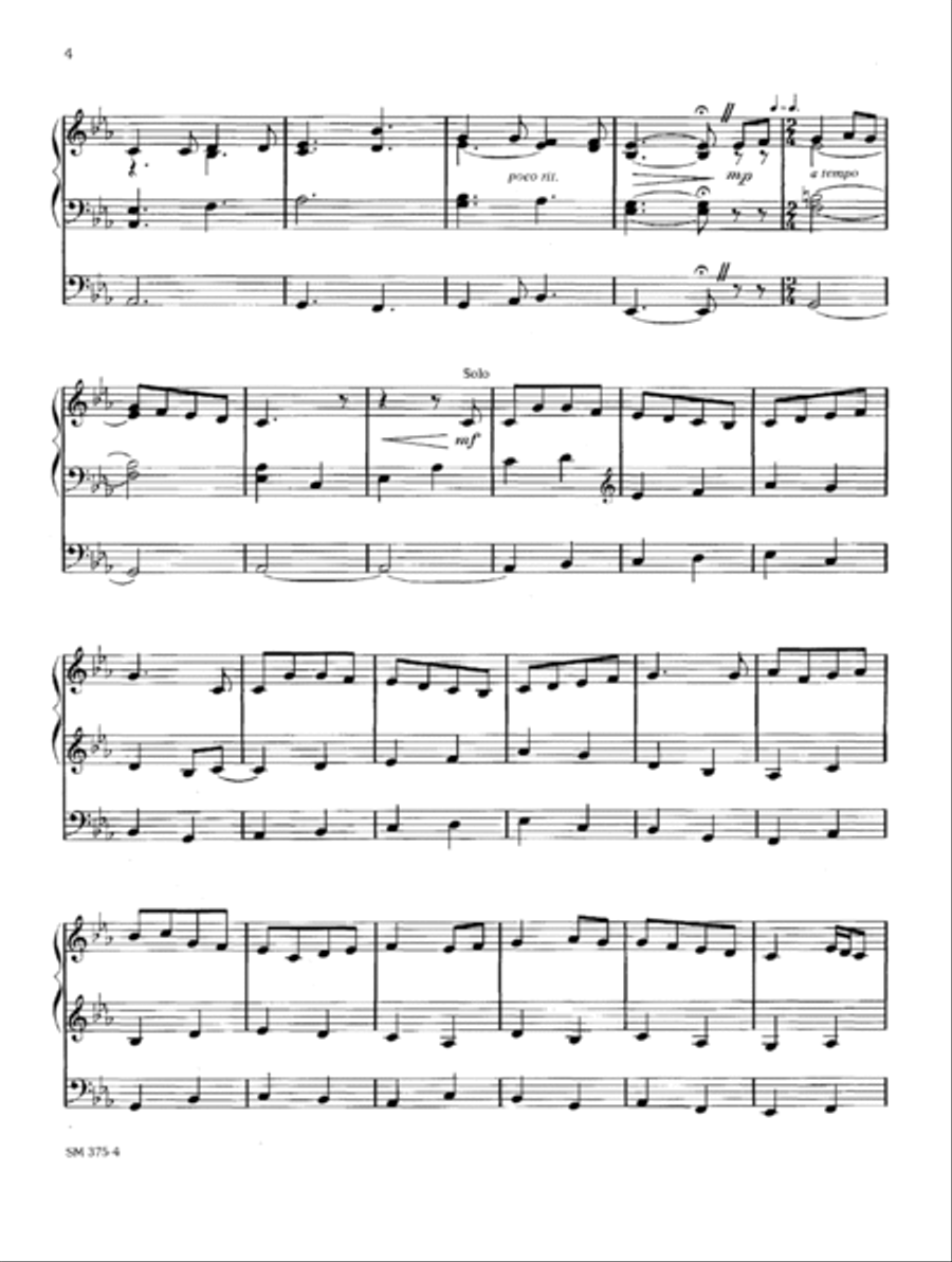 Prelude On Christmas Day Organ scores gallery preview page 4