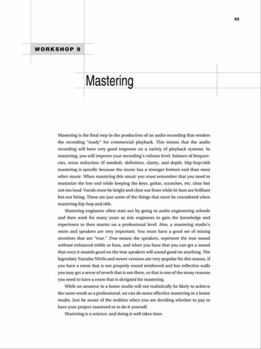 Producing and Mixing Hip-Hop/R&B Collection / Songbook scores gallery preview page 5