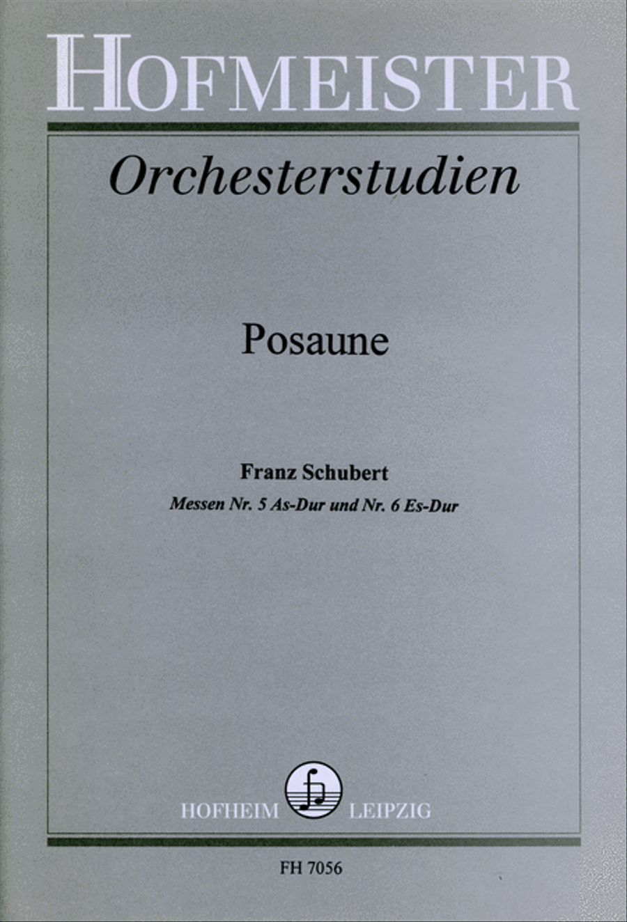 Orchesterstudien für Posaune Orchestra scores gallery preview page 1