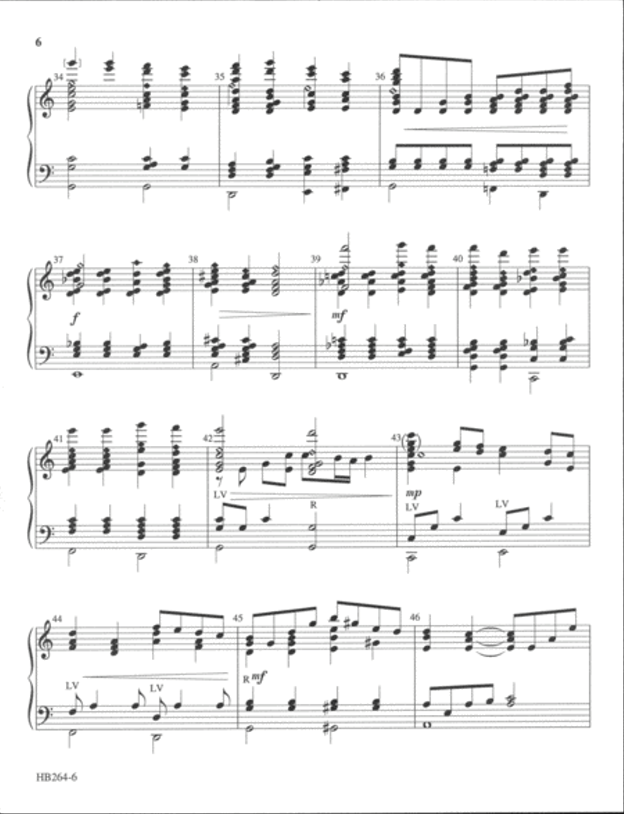 Children of the Heavenly Father - Page 5-Octaves scores gallery preview page 5