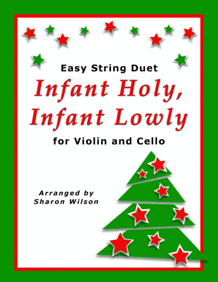 Infant Holy, Infant Lowly (Easy Violin and Cello Duet) image number null