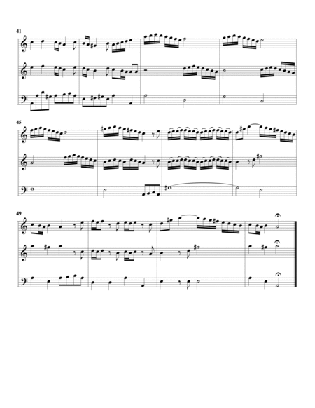 Trio sonata RV 81 (Arrangement for 3 recorders (AAB))