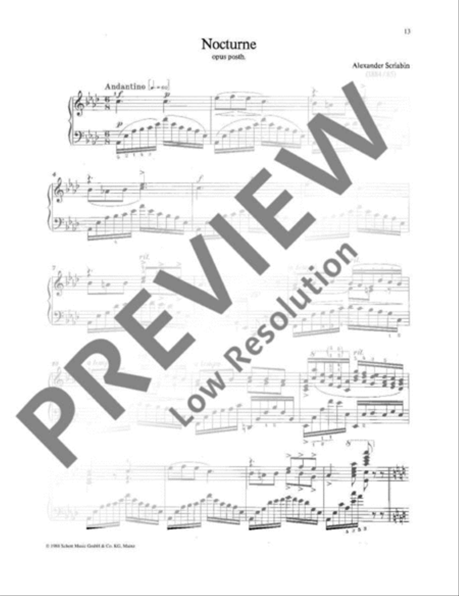 Selected Piano Works Selected Piano Works Piano Solo scores gallery preview page 14