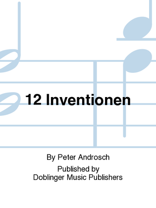 Book cover for 12 Inventionen