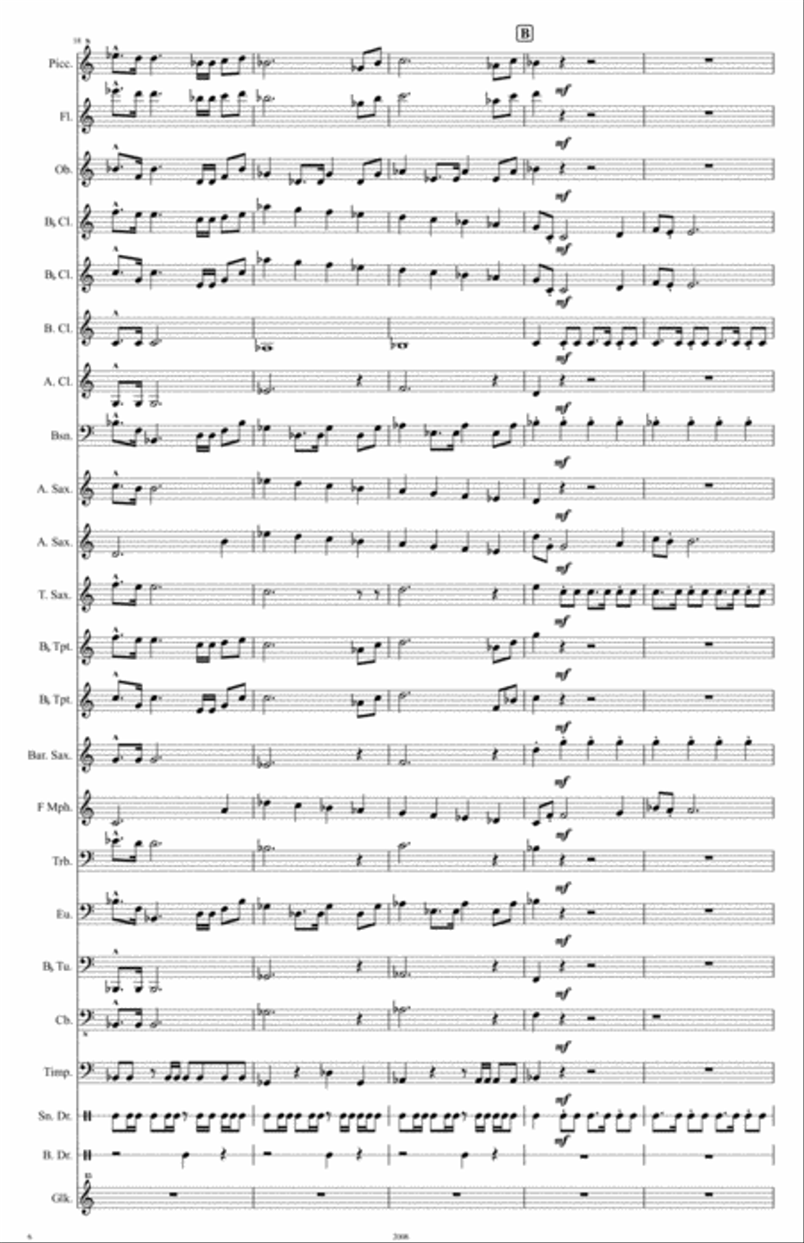 Triumph Concert Band scores gallery preview page 6