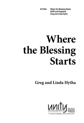 Book cover for Where the Blessing Starts
