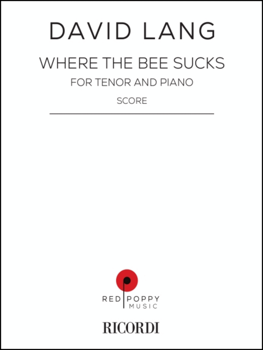 where the bee sucks