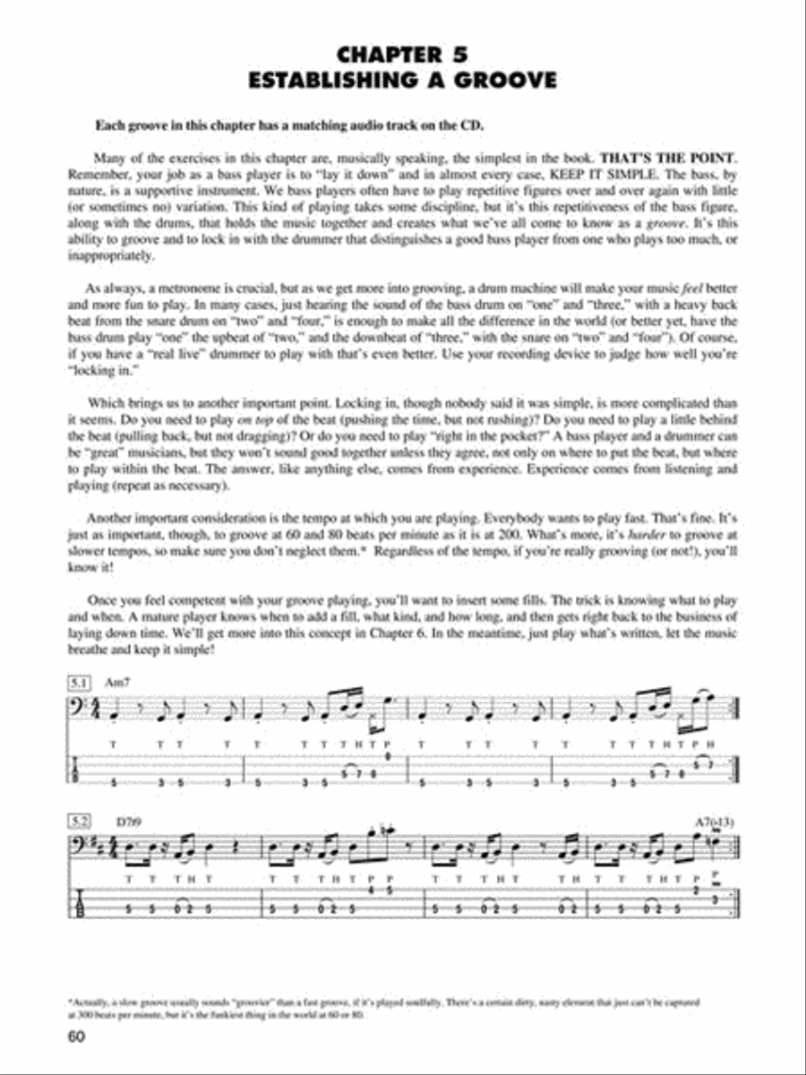 Funk Bass – 2nd Edition Bass Guitar Tablature scores gallery preview page 6