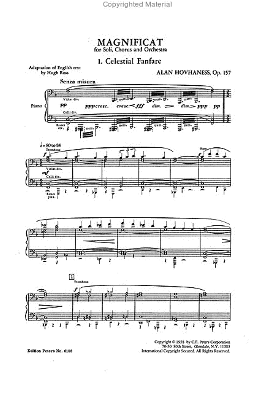 Magnificat Op. 157 (Vocal Score) 4-Part scores gallery preview page 2