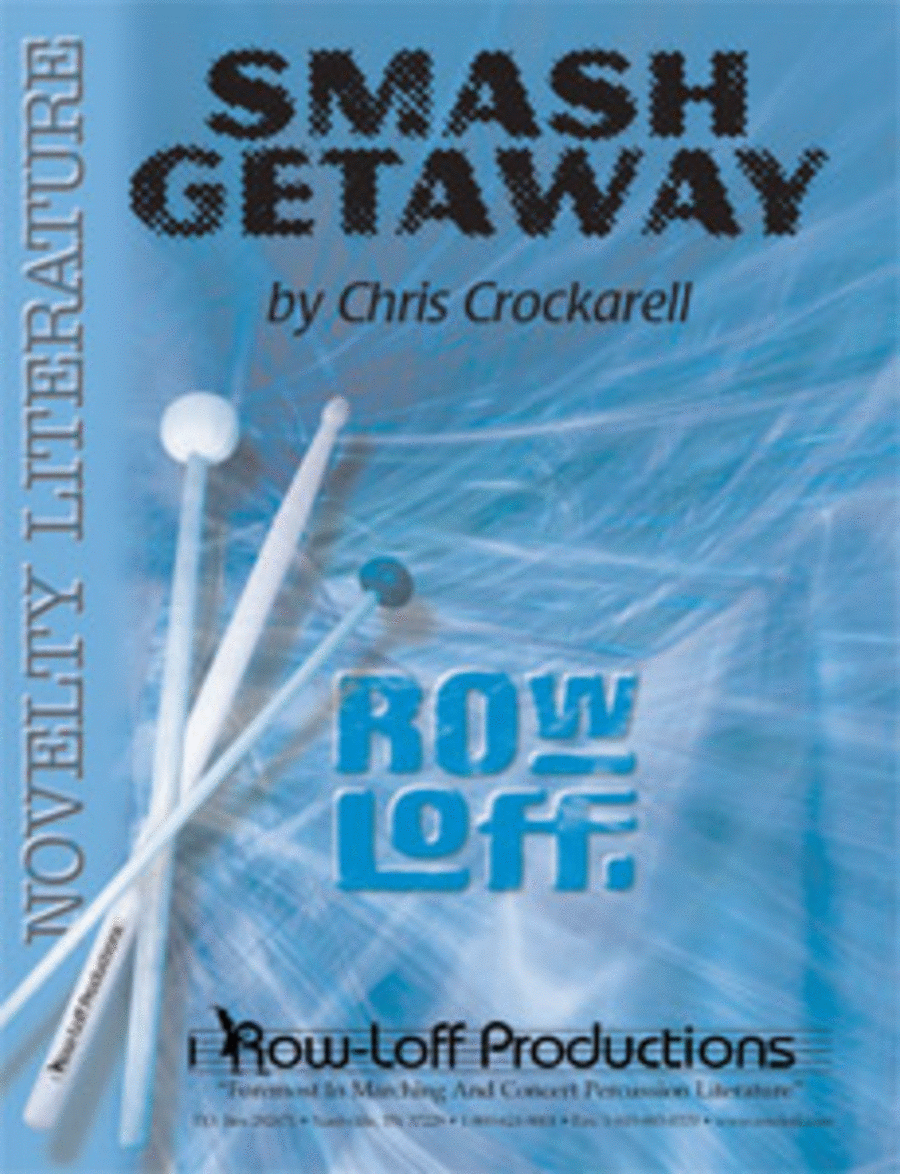 Smash Getaway Smash Getaway Percussion Ensemble scores gallery preview page 1