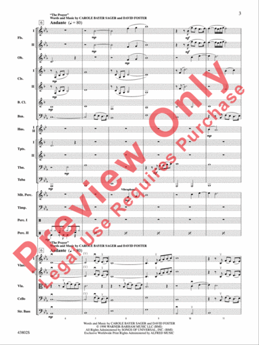 Josh Groban Gold Josh Groban Gold Full Orchestra scores gallery preview page 4