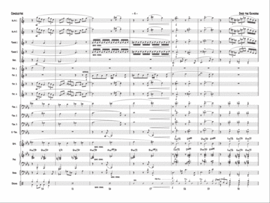 Over the Rainbow Jazz Ensemble scores gallery preview page 13