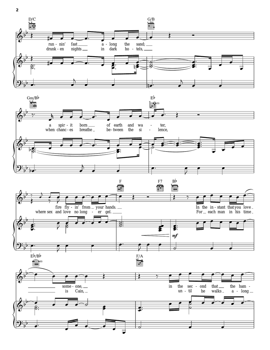 The One Acoustic Guitar scores gallery preview page 2