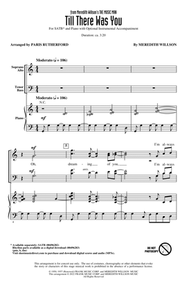 Till There Was You (from The Music Man) (arr. Paris Rutherford)