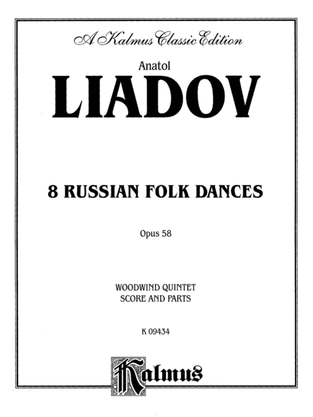 Eight Russian Folk Dances, Op. 58