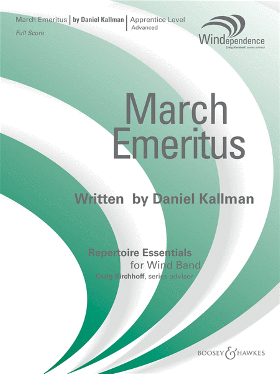 March Emeritus Concert Band scores gallery preview page 1