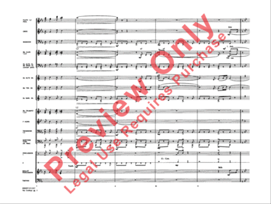 The Cowboys The Cowboys Concert Band scores gallery preview page 4
