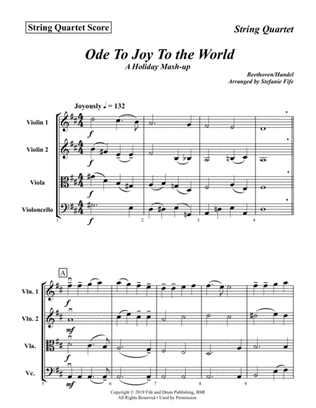 Book cover for Ode To Joy To the World