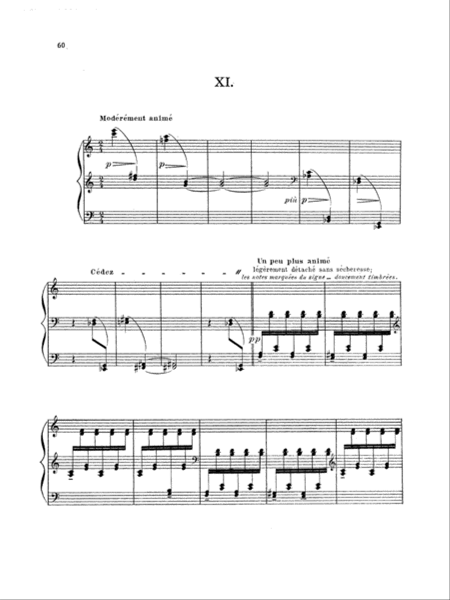 Debussy: Preludes (Volume II) Piano Solo scores gallery preview page 1
