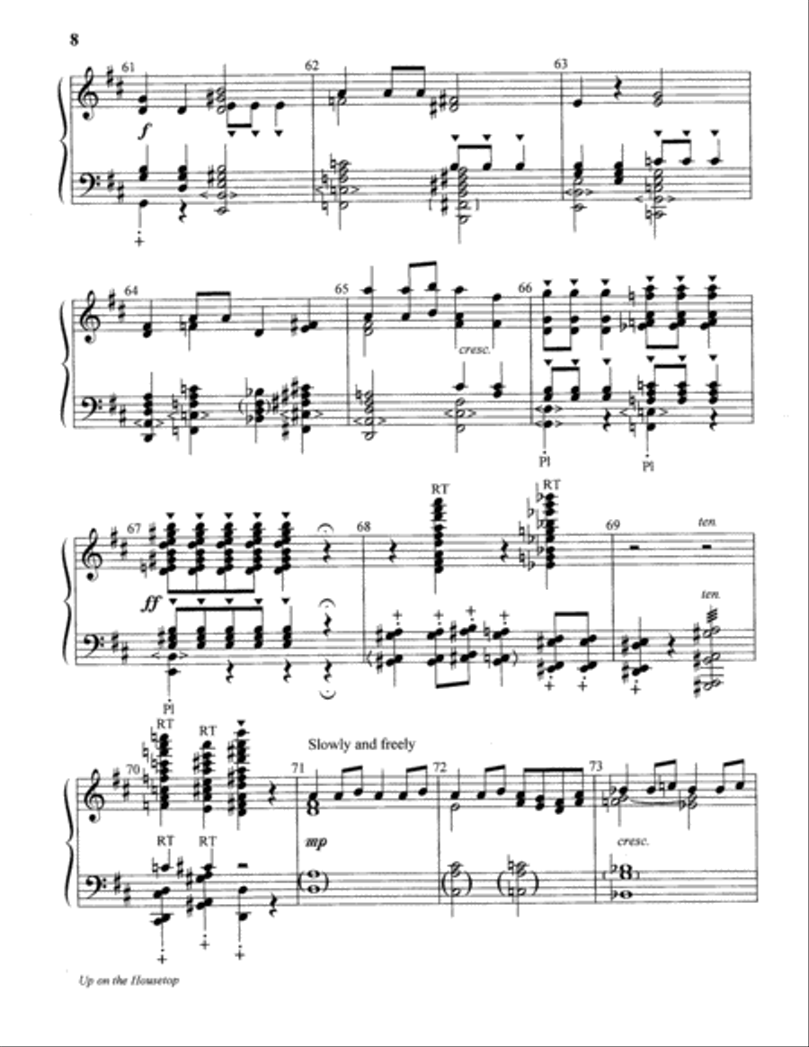 Up on the Housetop Up on the Housetop 5-Octaves scores gallery preview page 17