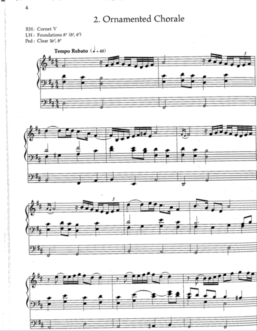 Partita on Hymn to Joy Partita on Hymn to Joy Organ scores gallery preview page 2