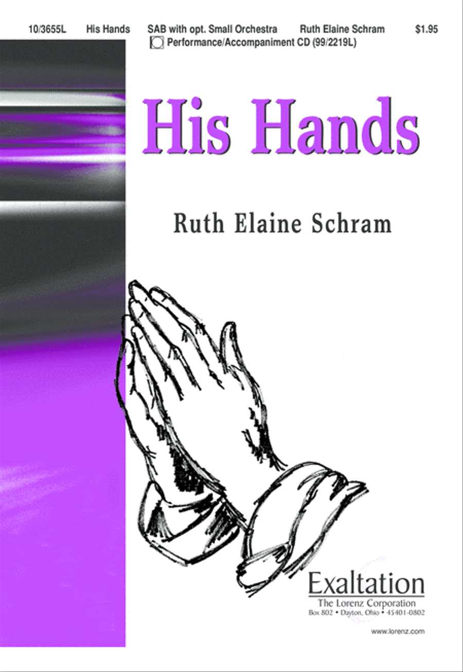 His Hands His Hands 3-Part scores gallery preview page 2