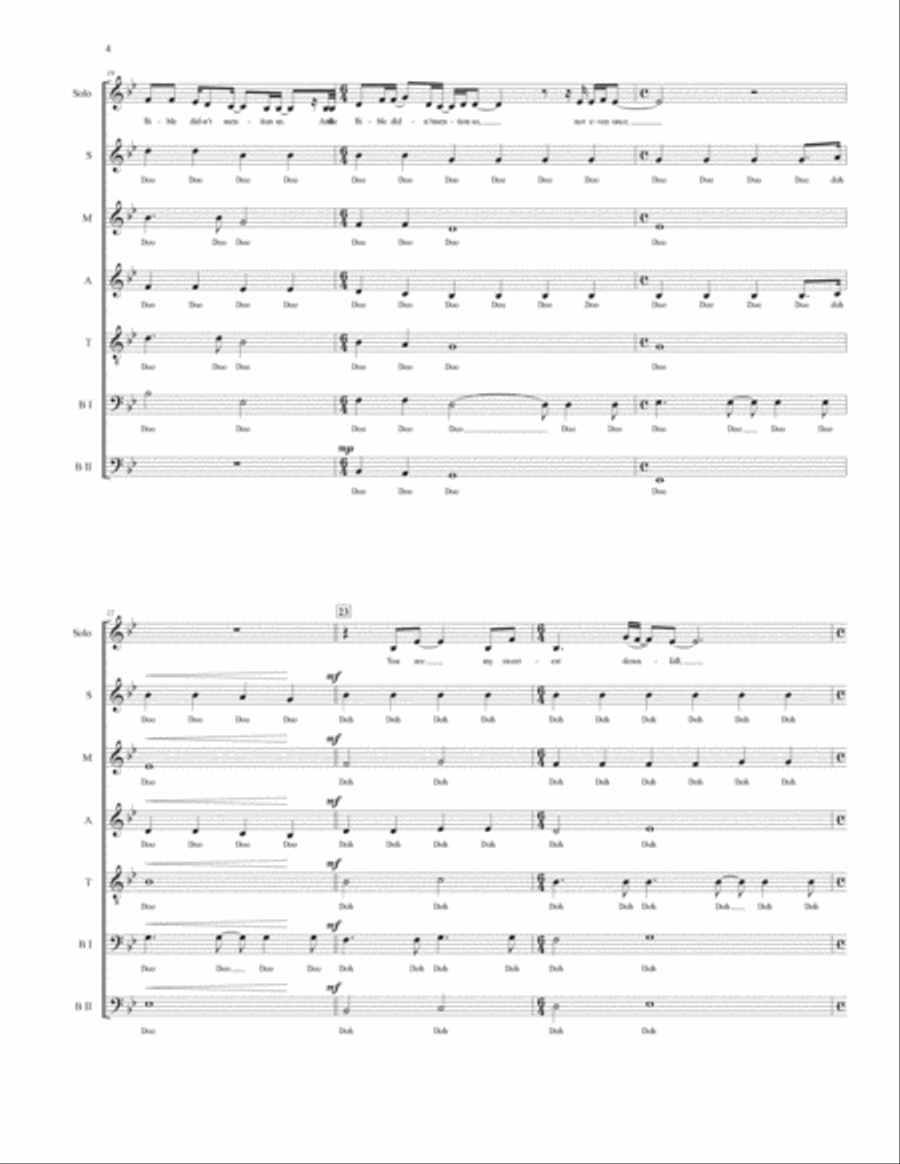 Samson Samson 4-Part scores gallery preview page 5