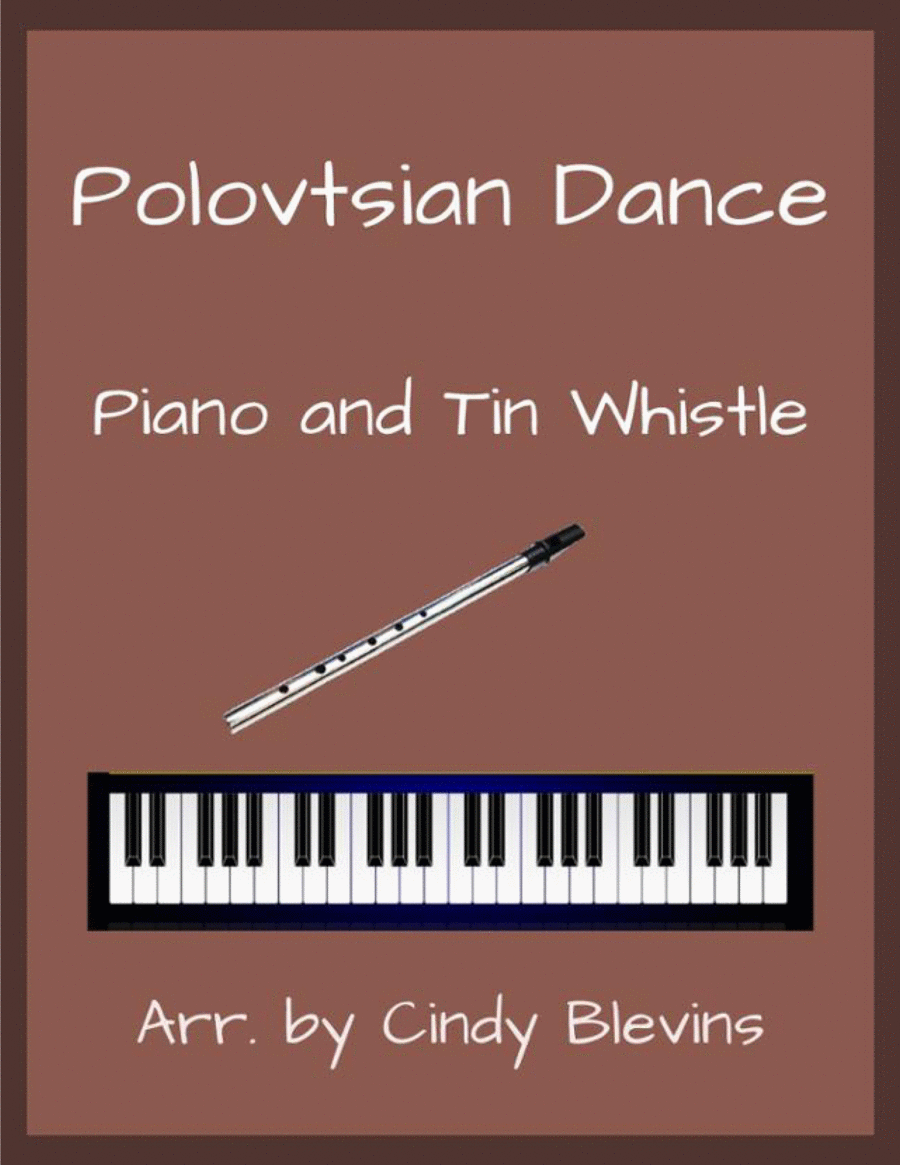 Polovtsian Dance, Piano and Tin Whistle (D) Piano scores gallery preview page 1