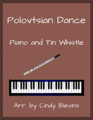 Polovtsian Dance, Piano and Tin Whistle (D)