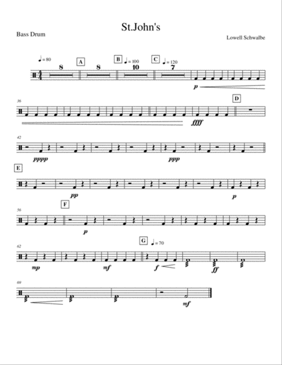 St. John's Full Orchestra scores gallery preview page 2