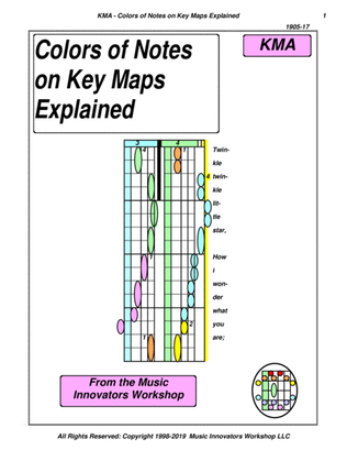 KMA - Colors of Notes on Key Maps Explained