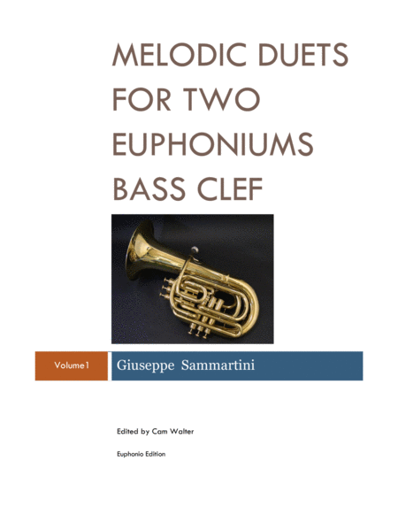 Melodic Duets for Two Euphoniums image number null