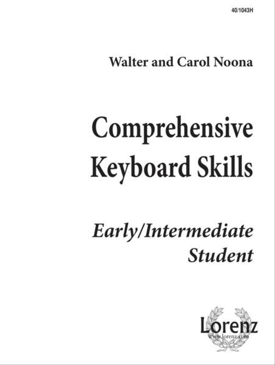 Noona Comprehensive Keyboard Skills Early Intermediate Student