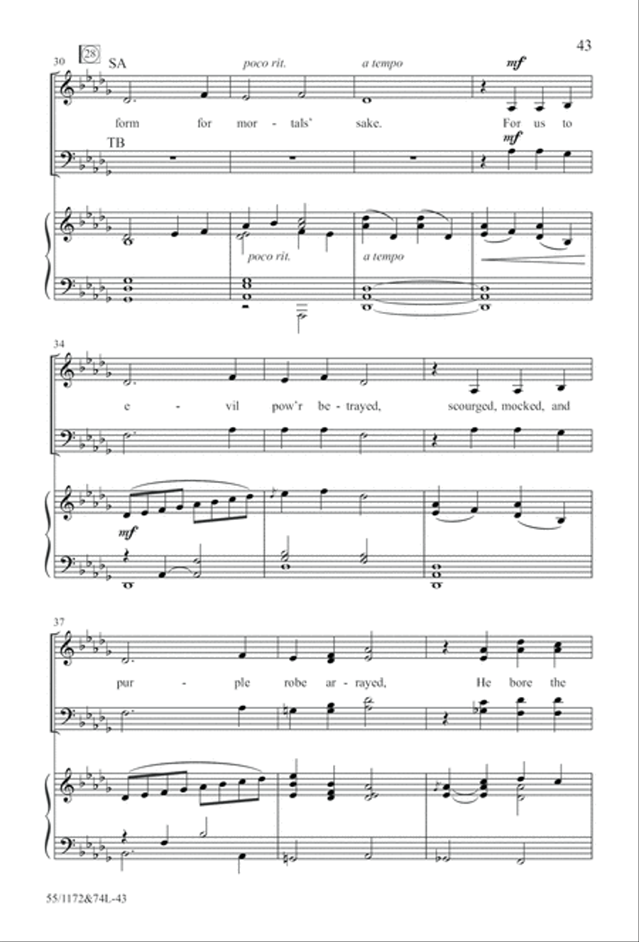 The Easter Story The Easter Story 4-Part scores gallery preview page 44