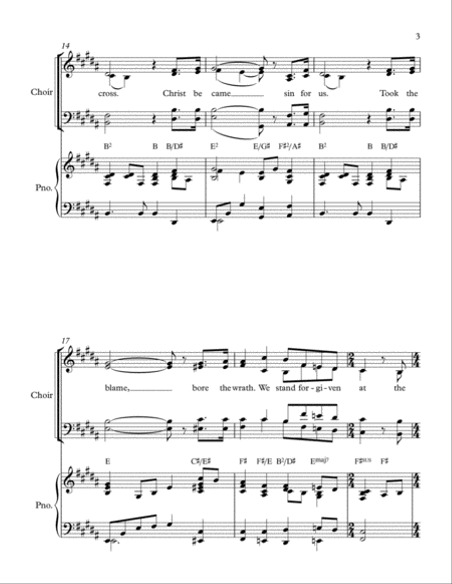 The Power Of The Cross (Oh To See The Dawn) Small Ensemble scores gallery preview page 3